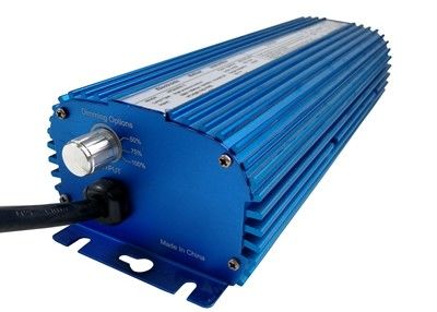 Nhôm HPS Grow nhẹ Ballast điện tử kỹ thuật số có thể điều chỉnh độ sáng 600W