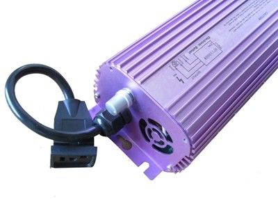 1000W FCC Grow nhẹ Ballast điện tử kỹ thuật số có thể điều chỉnh độ sáng 3 pha