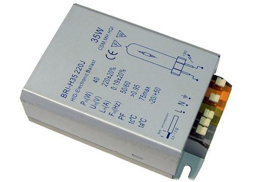Bóng đèn cao áp nhà kính kỹ thuật số 35W CE Ballast đèn natri cao áp 260g