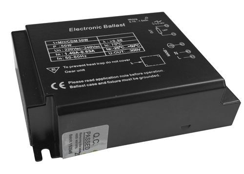 Ballast halogen kim loại kỹ thuật số HID 45W, Ballast natri cao áp 50W
