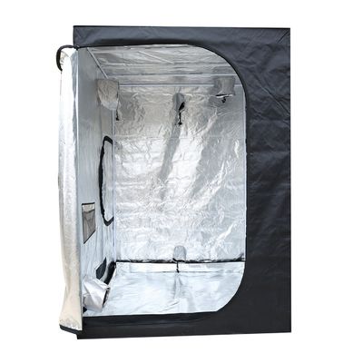 Chiều cao 200cm Lều trồng thủy canh trong nhà có khóa kéo, Lều trồng trọt di động 5X5 &quot;Vải 600D