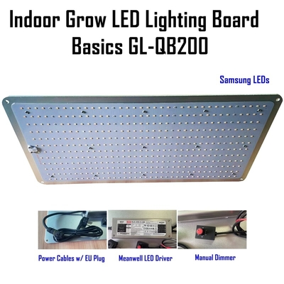 Bảng điều khiển LED 200w Samsung lm281b Epileds Đỏ IR UV trong nhà Bảng chiếu sáng LED phát triển